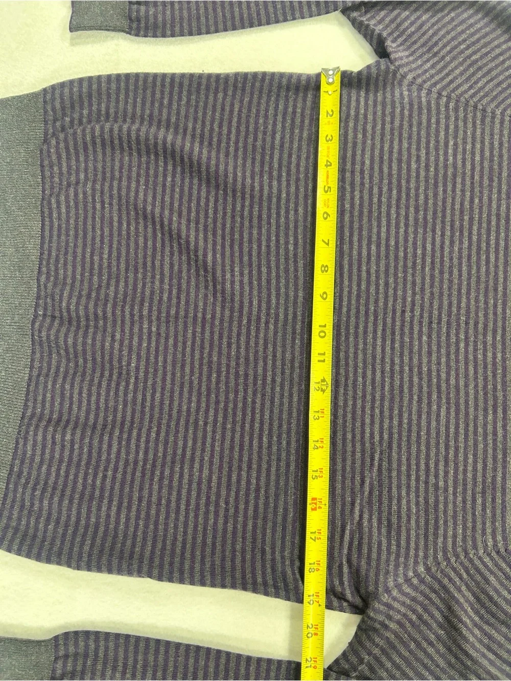 Saks Fifth Avenue Men’s Merino Wool Striped Crewneck Sweater M